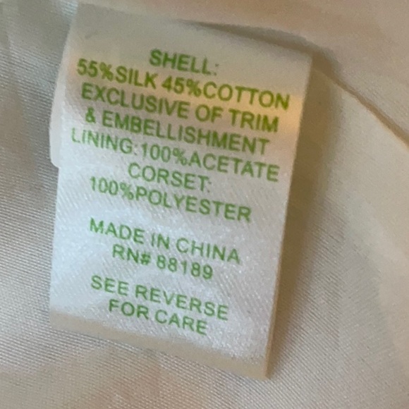 NWOT Lilly Pulitzer Langley Strapless Beaded Floral Mini Dress Size 8 Flirty - Picture 13 of 13